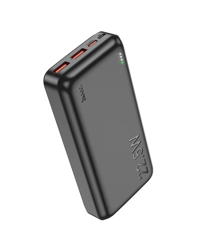 Power Bank Hoco J101A Astute 20000 mAh с поддержкой быстрой зарядки 22.5W, полностью совместимый