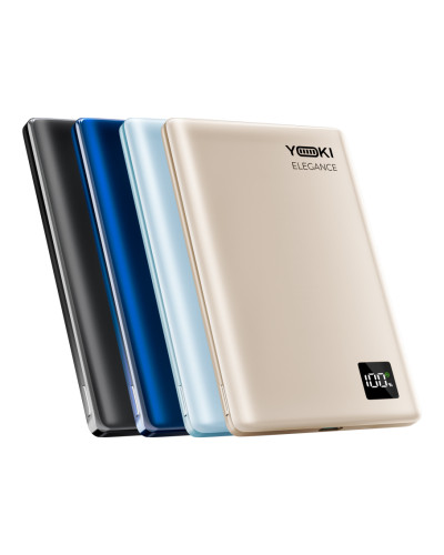 Power Bank Yoki Elegance с магнитной площадкой и выходной мощностью 15W, емкость 5000 mAh