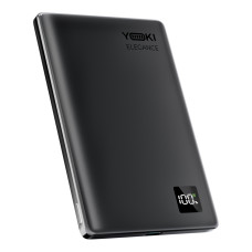 Power Bank Yoki Elegance с магнитной площадкой и выходной мощностью 15W, емкость 5000 mAh