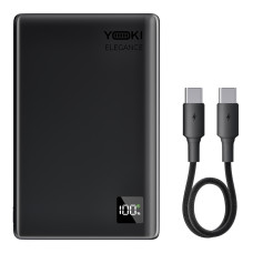 Power Bank Yoki Elegance с магнитной площадкой и выходной мощностью 15W, емкость 5000 mAh