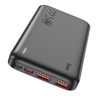 Портативная батарея Power Bank Hoco J101 Astute с 22.5W быстрой зарядкой и полной совместимостью, 10000 mAh