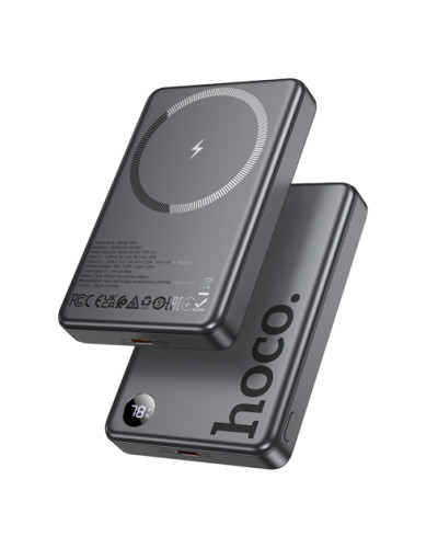 Портативна батарея HOCO Q34 Clever 10000 mAh — магнітна, швидка зарядка PD 20W