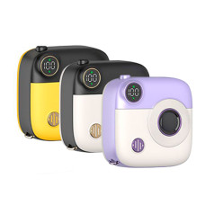 Магнитный Power Bank XO PR223 10000mAh — быстрая зарядка 15W, digital-дисплей, mini camera