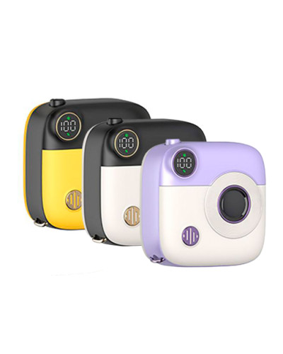 Магнитный Power Bank XO PR223 10000mAh — быстрая зарядка 15W, digital-дисплей, mini camera