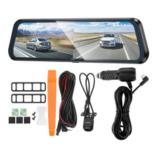 Hoco DV16 Dash Cam 9.66″ IPS + камера заднього виду, Full HD