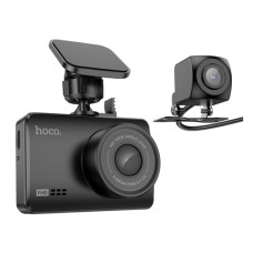 Видеорегистратор Hoco DV3 с 2,45" IPS экраном и камерой заднего вида