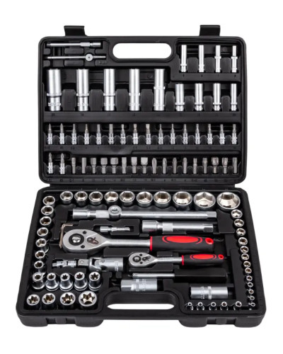 Набор инструментов на 108 предметов в пластиковом кейсе Tools PCS-108
