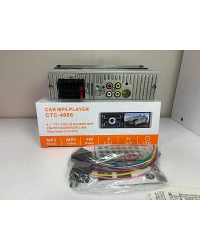 PERVOI CTC-4066 - компактная автомагнитола MP3 с Bluetooth и двумя USB