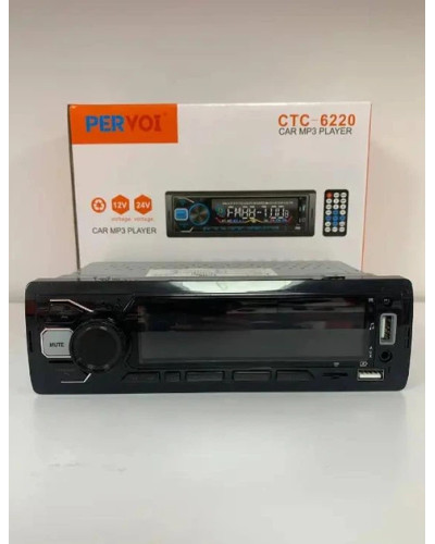 PERVOI CTC-6220 MP3 автомагнитола – компактная и удобная для автомобиля