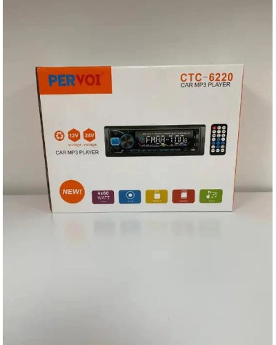 PERVOI CTC-6220 MP3 автомагнитола – компактная и удобная для автомобиля