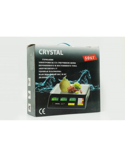 Торговые весы CRYSTAL CR-50
