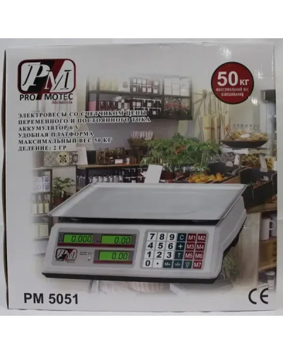 Торговые весы PROMOTEC PR 5051