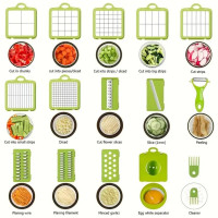 Овочерізка багатофункціональна ручна Veggie Slicer MA-22 