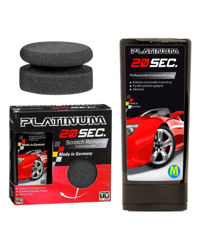Полировальная паста для авто от царапин Platinum 20 sec