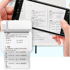 Мини-принтер C19 Bluetooth — портативный термопринтер для фото, заметок и стикеров без чернил