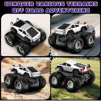 Машинка Джип Stunt Car OFF Road Cybertruck LH-C096 – радіокерований позашляховик з трюками 360°