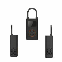Автомобильный аккумуляторный компрессор ATJ-005 с автоотключением, Power Bank и LED-фонарем