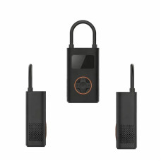 Автомобильный аккумуляторный компрессор ATJ-005 с автоотключением, Power Bank и LED-фонарем