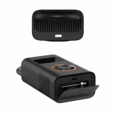 Автомобильный аккумуляторный компрессор ATJ-005 с автоотключением, Power Bank и LED-фонарем