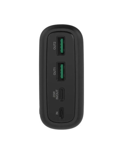 Повербанк Rixus RXPB38B 30000 mAh 22.5W с быстрой зарядкой
