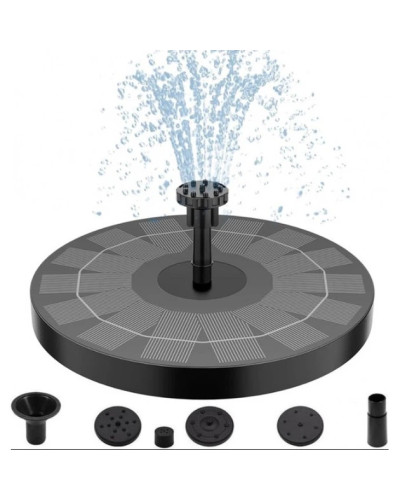 Садовый фонтан на солнечной батарее с насосом Water Pump