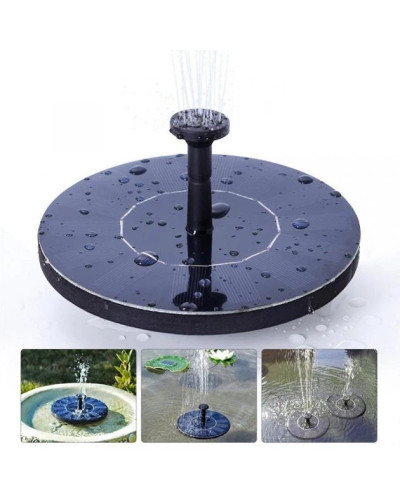 Садовый фонтан на солнечной батарее с насосом Water Pump