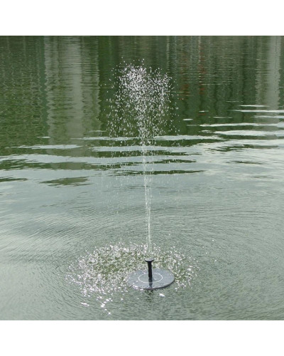 Садовый фонтан на солнечной батарее с насосом Water Pump