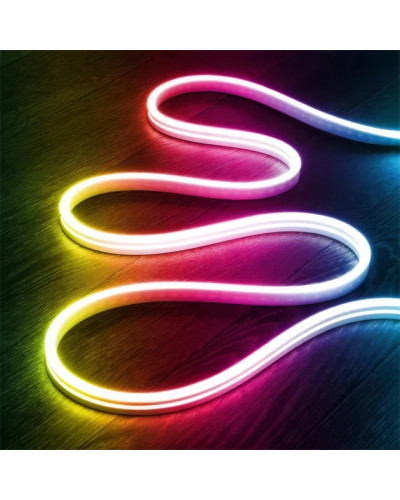 Смарт гнучка LED RGB лента 5 м — неоновий шланг для декоративного підсвічування дому, офісу та святкових інтер’єрів