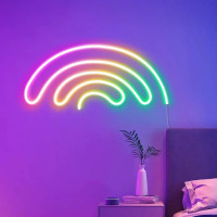 Смарт гнучка LED RGB лента 5 м — неоновий шланг для декоративного підсвічування дому, офісу та святкових інтер’єрів