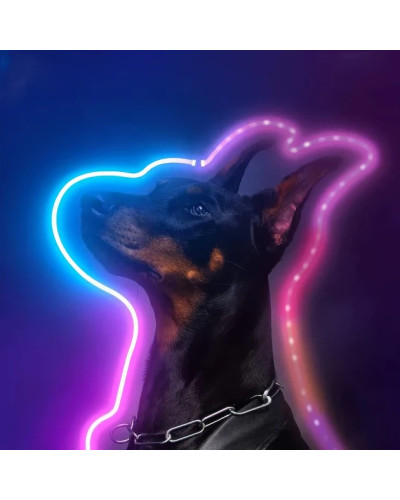 Смарт гибкая LED RGB лента 10 м — неоновый шланг для декоративной подсветки дома, офиса и праздничных интерьеров