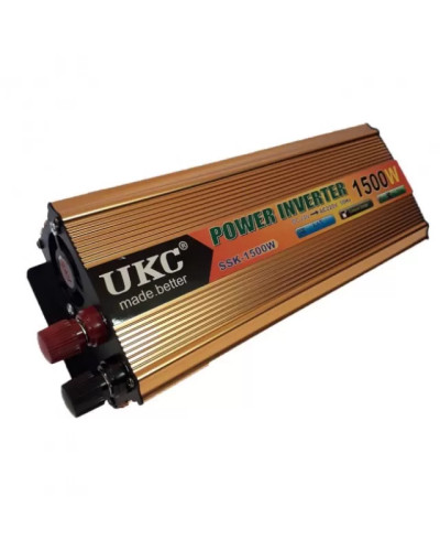 Автомобильный инвертор 24V–220V 750W (1500W пик), преобразователь напряжения с модифицированной синусоидой