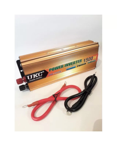 Автомобильный инвертор 24V–220V 750W (1500W пик), преобразователь напряжения с модифицированной синусоидой