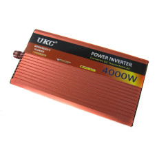Автомобильный инвертор UKC AR 4000W 12V → 220V с плавным пуском, USB, 2 кулера