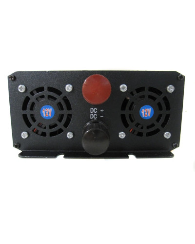 Автомобільний інвертор UKC AR 4000W 12V → 220V з плавним пуском, USB, 2 кулери