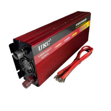Автомобильный инвертор UKC AR 5000W 12V → 220V с плавным пуском, USB