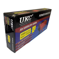 Автомобільний інвертор UKC AR 5000W 12V → 220V з плавним пуском, USB