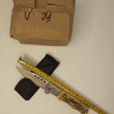 🟢 Автоматический карманный тактический нож Sevilian Wood 16СМ
