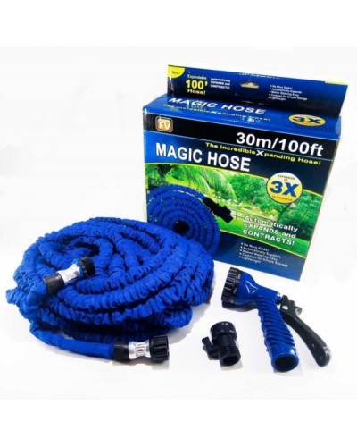 Компактный поливочный шланг X-hose/ magic hose 30м