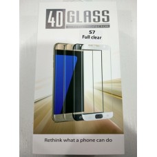 РАСПРОДАЖА Панель передняя 4D GLASS S7 (gold) //