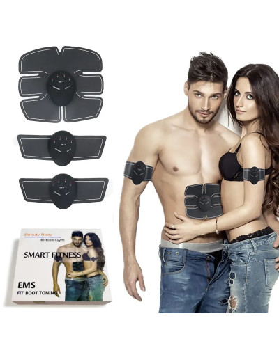 Миостимулятор для мышц EMS TRAINER 3pcs Abdominal muscle patch 223-32 // [101] (60 шт/ящ)