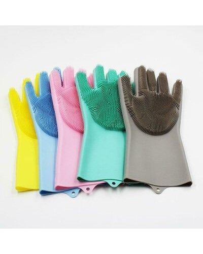 Рукавички для миття посуду Gloves for washing dishes (W-49) (100)