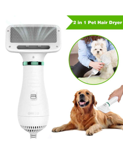 Фен-расчёска для шерсти PET GROOMING DRYER (WN-10) (24 шт/ящ) # (WO-34) (30 шт/ящ)