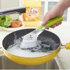 Щетка многофункциональная с дозатором для чистки посуды DMZ-8890 AUTOMATIC LIQUID CLEANING BRUSH (WN-19) (50 шт/ящ)