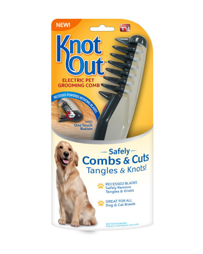 Расчёска для шерсти животных Knot Out Electric Pet Comb (WN-34) (72)