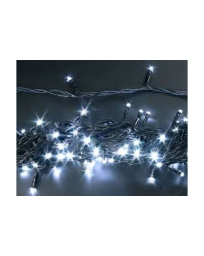Гирлянда RD-7060 100LED УЛИЦА Провод-Чёрный, Цвет ламп-Белый (100 шт/ящ)
