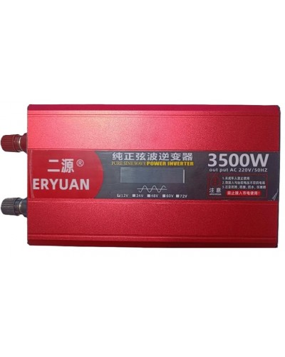 Перетворювач напруги з 12V→220V 3500W ЧИСТИЙ СИНУС LCD Z1B [40] (9 шт/ящ)