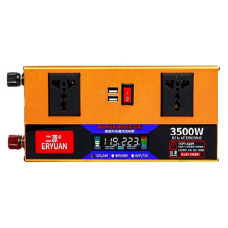 Преобразователь напряжения с 12V/24V→220V 3500W LCD SMART (EY3500W) // [309] (20 шт/ящ)