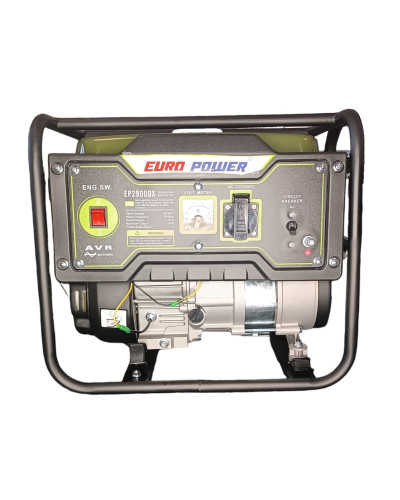 РАСПРОДАЖА Генератор бензиновый Europower EP2900DX (1,2-1,5KVA) (Ручной пуск) (Бак-6л) (Ножки) //