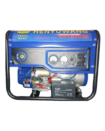 РАСПРОДАЖА Генератор бензиновый Renyuwang RS18000E (3,2-3,5KW) (AVR) (Електростартер) (Бак-15л) (Ножки) //
