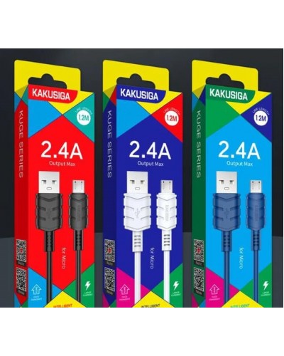 Кабель USB-MicroUSB KSC-710 Kakusiga Kuge Series 1.2м 2.4A